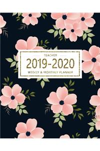 Teacher 2019-2020 Weekly & Monthly Planner