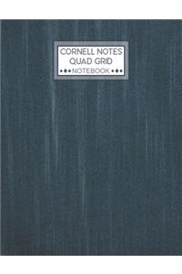 Cornell Notes Quad Grid Notebook