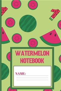 Watermelon Notebook