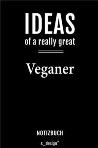 Notizbuch für Veganer