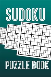 Sudoku Puzzle Book: Sudoku puzzle gift idea, 400 easy, medium and hard level. 6x9 inches 100 pages.