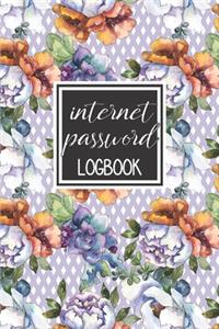 Internet Password Logbook