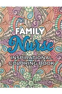 Family Nurse Inspirational Coloring Book