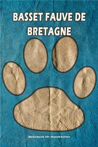 Basset Fauve de Bretagne Notizbuch für Hundehalter