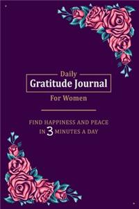 Daily Gratitude Journal for Women