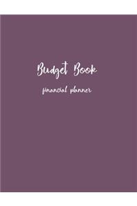 Budget Book Financial Planner