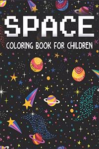 Space Coloring Book For Children