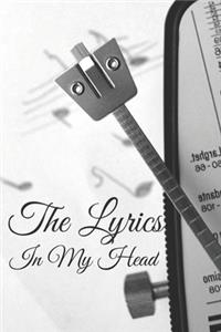 The Song In My Head Journal