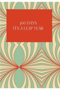 366 Days, Its a Leap Year