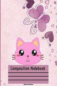 Wide Ruled Composition Notebook