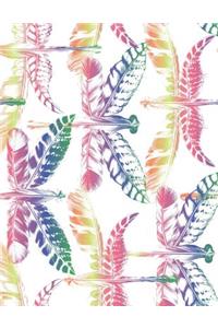 Rainbow Dragonfly Composition Book