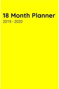 18 Month Planner