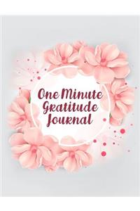One Minute Gratitude Journal