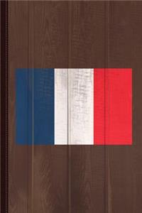 France Flag Journal Notebook