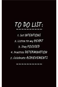 To Do List