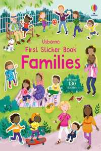 First Sticker Book Families