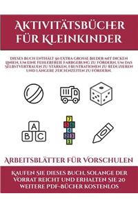 Aktivitätsbücher für Kleinkinder (Siehe innen für Details - Vol. 1)