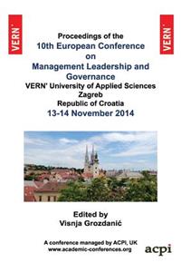 10th European Conference on Management Leadership and Governance