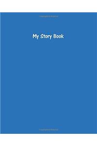 My Story Book Create Your Own Picture Book With Cobalt Blue Cover