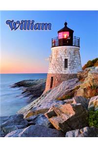 William: Personalized Address Book, Large Print, 8 1/2 X 11