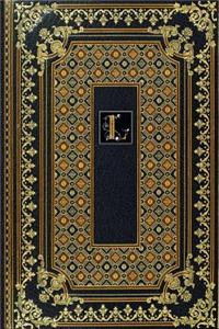 Gold Label Monogram L Notebook