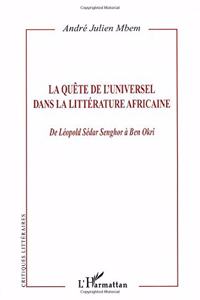 La quete de l'universel dans la litterature africaine