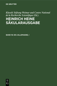 de l'Allemagne, I