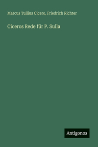 Ciceros Rede für P. Sulla