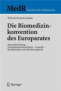 Die Biomedizinkonvention Des Europarates