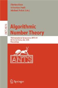 Algorithmic Number Theory