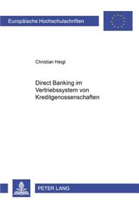 Direct Banking Im Vertriebssystem Von Kreditgenossenschaften