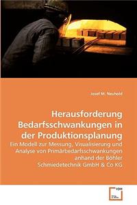 Herausforderung Bedarfsschwankungen in der Produktionsplanung