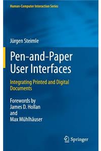 Pen-And-Paper User Interfaces