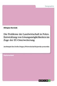 Die Probleme der Landwirtschaft in Polen. Entwicklung von Lösungsmöglichkeiten im Zuge der EU-Osterweiterung