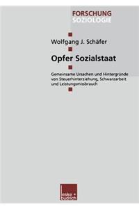 Opfer Sozialstaat