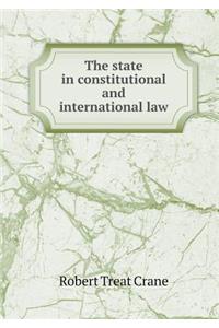 The state in constitutional and international law