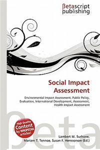Social Impact Assessment