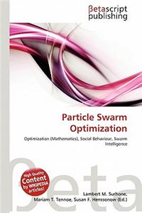 Particle Swarm Optimization