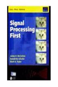 Signal Processing First With Cd