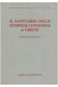Santuario Delle Nymphai Chthoniai a Cirene