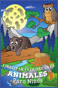 Libro para Colorear de Animales para Niños