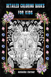 Detailed Coloring Books For Kids