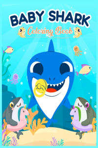 Baby Shark Coloring Book