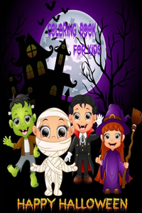 Happy Halloween Coloring Book For Kids