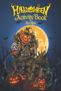 Halloween Activity Book for Kids