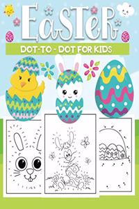 Easter dot to dot for kids