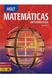 Holt Matematicas Intermedias, Curso 1