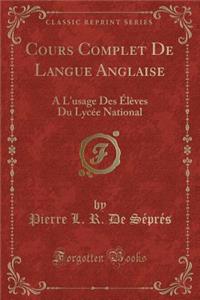 Cours Complet de Langue Anglaise