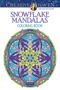 Creative Haven Snowflake Mandalas Coloring Book