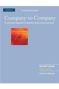 Company to Company Teacher's Book